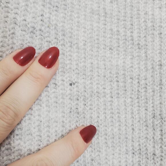 NWT Liz Claiborne | Sparkle Soft Knit Cozy V-Neck Sweater - Picture 13 of 13